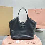 Miu Miu Hobo Tote Bag In Black 38x17x30cm - 1