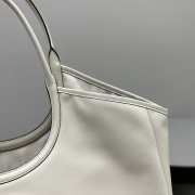 Miu Miu Hobo Tote Bag In White 38x17x30cm - 3