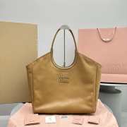 Miu Miu Hobo Tote Bag In Brown 38x17x30cm - 1