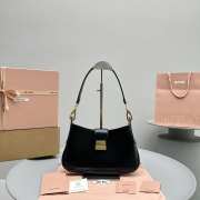 Miu Miu City Calf In Black 28x15x4cm - 1