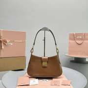 Miu Miu City Calf In Brown 28x15x4cm - 1