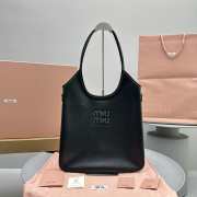 Miu Miu Hobo Tote Bag In Black 35x40cm - 1