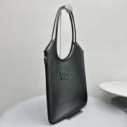 Miu Miu Hobo Tote Bag In Black 35x40cm - 6