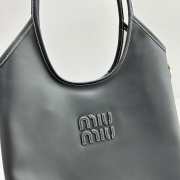 Miu Miu Hobo Tote Bag In Black 35x40cm - 2