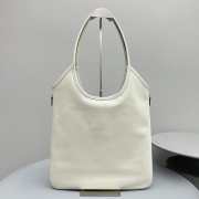 Miu Miu Hobo Tote Bag In White 35x40cm - 3