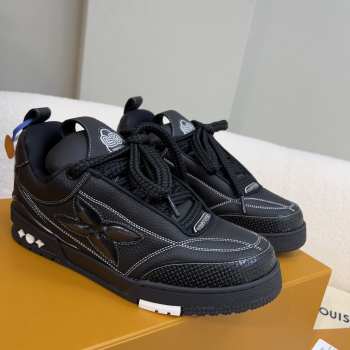 Louis Vuitton 1ABZOU Skate Sports Shoes In Black