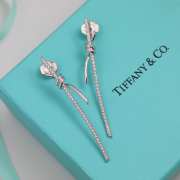 Tiffany Knot Drop Earrings with Diamonds - 3