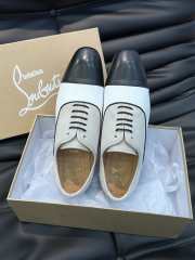 Christian Louboutin Men's Grey Greggo Orlato Oxford Shoes 03 - 3