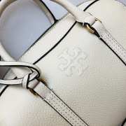 Tory Burch Thea Leather Exterior Mini Bags In White 22x14x12cm - 3