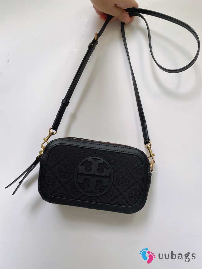 Tory Burch Miller Camera Bag In Black 19.5x11.5x6cm - 1