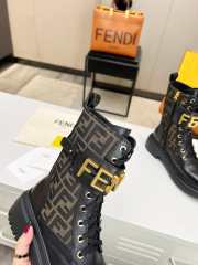 Fendi graphy biker boots  - 4