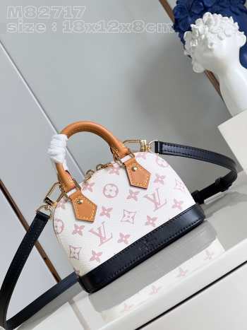 Louis Vuitton M82717 Nano Alma Bag In White 18x12x8cm