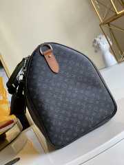 Louis Vuitton M56856 Keepall Bandoulière In Black 50x29x23cm - 6