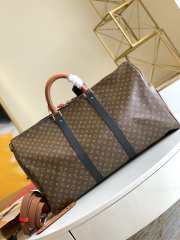 Louis Vuitton M56856 Keepall Bandoulière In Brown 50x29x23cm - 3