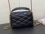 Louis Vuitton M23569 GO-14 MM Bag In Black 23x16x10cm - 2