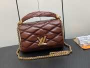 Louis Vuitton M22891 GO-14 MM Bag In Brown 23x16x10cm - 1