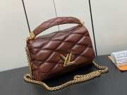 Louis Vuitton M22891 GO-14 MM Bag In Brown 23x16x10cm - 4