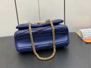 Louis Vuitton M22891 GO-14 MM Bag In Blue 23x16x10cm - 3