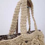 Dior Book Tote Raffia Bag 26.5x14x21cm - 3