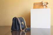 Louis Vuitton M44151 Vavin PM bag in blue 25x17x9.5cm - 6