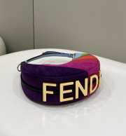 Fendi Multicolor graphy bag 29x24.5x10cm - 6