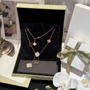 Van cleef black & white necklace - 3