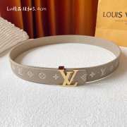 Louis Vuitton Belt 2 colors width 3cm - 1