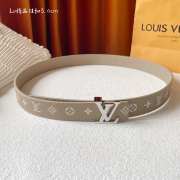 Louis Vuitton Belt 2 colors width 3cm - 3