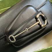 Gucci Horsebit 1955 Shoulder Bag In Black - 5