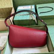 Gucci Horsebit 1955 Shoulder Bag In Red - 2