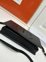 Dior Signature Mini Bag Black Calfskin 21x11x5cm - 5