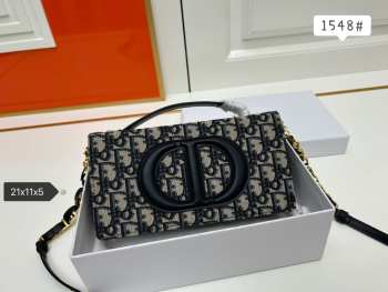 Dior Signature Mini Bag Calfskin 21x11x5cm