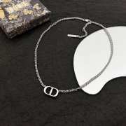 Dior CD Icon Necklace Silver - 6