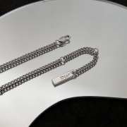 Dior CD Icon Necklace Silver - 5