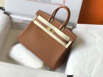 Hermes Birkin Brown/Gold 25cm 