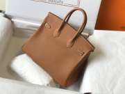 Hermes Birkin Brown/Gold 25cm  - 5