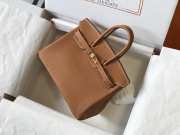 Hermes Birkin Brown/Gold 25cm  - 4