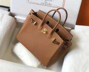 Hermes Birkin Brown/Gold 25cm  - 2