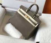 Hermes Birkin Dark Gray/Gold 25cm - 1