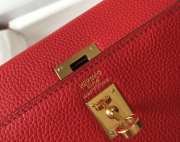 Hermes Kelly Red/Gold 28cm - 6