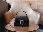 Gucci Dionysus mini top handle bag in black 18x12x6cm - 1