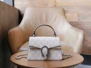 Gucci Dionysus mini top handle bag in beige 18x12x6cm - 1