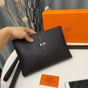 Hermes black wallet 28x18x3cm - 2