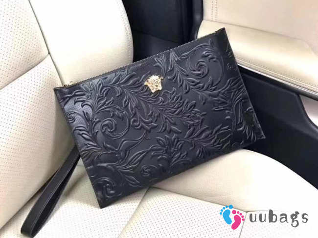 Versace black clutch 30x20cm - 1