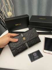 Versace black wallet 21x12x2.5cm - 1