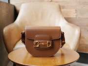 Gucci Horsebit 1955 Mini Rounded Bag In Brown 18.5x17x7.5cm - 6