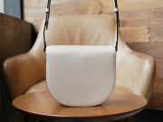 Gucci Horsebit 1955 Mini Rounded Bag In White 18.5x17x7.5cm - 3