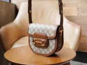 Gucci Horsebit 1955 Mini Rounded Bag 18.5x17x7.5cm - 6