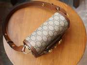 Gucci Horsebit 1955 Mini Rounded Bag 18.5x17x7.5cm - 3