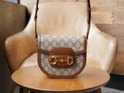 Gucci Horsebit 1955 Mini Rounded Bag 18.5x17x7.5cm - 2